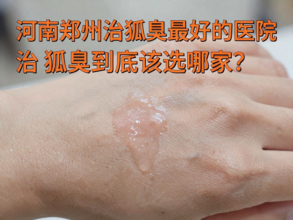 河南郑州治狐臭最好的医院，治狐臭到底该选哪家？这篇讲透