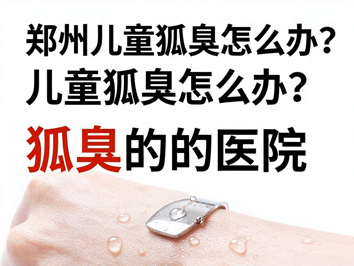 郑州儿童狐臭怎么办？专业解析郑州治儿童狐臭的医院选择与护理要点