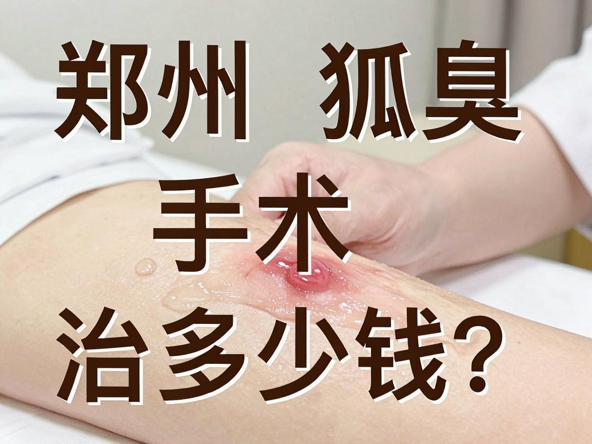 郑州狐臭手术治多少钱？详细解析狐臭手术费用与治疗选择