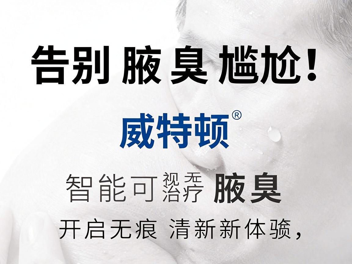 告别腋臭尴尬！威特顿智能可视无创治疗腋臭，开启无痕清新新体验