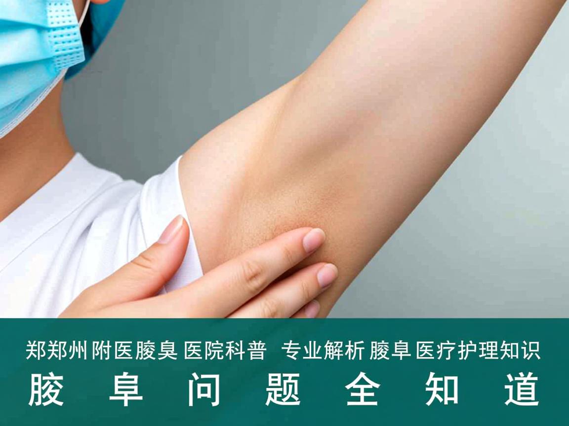 郑州附医腋臭医院科普，专业解析腋臭医疗护理知识，腋臭问题全知道