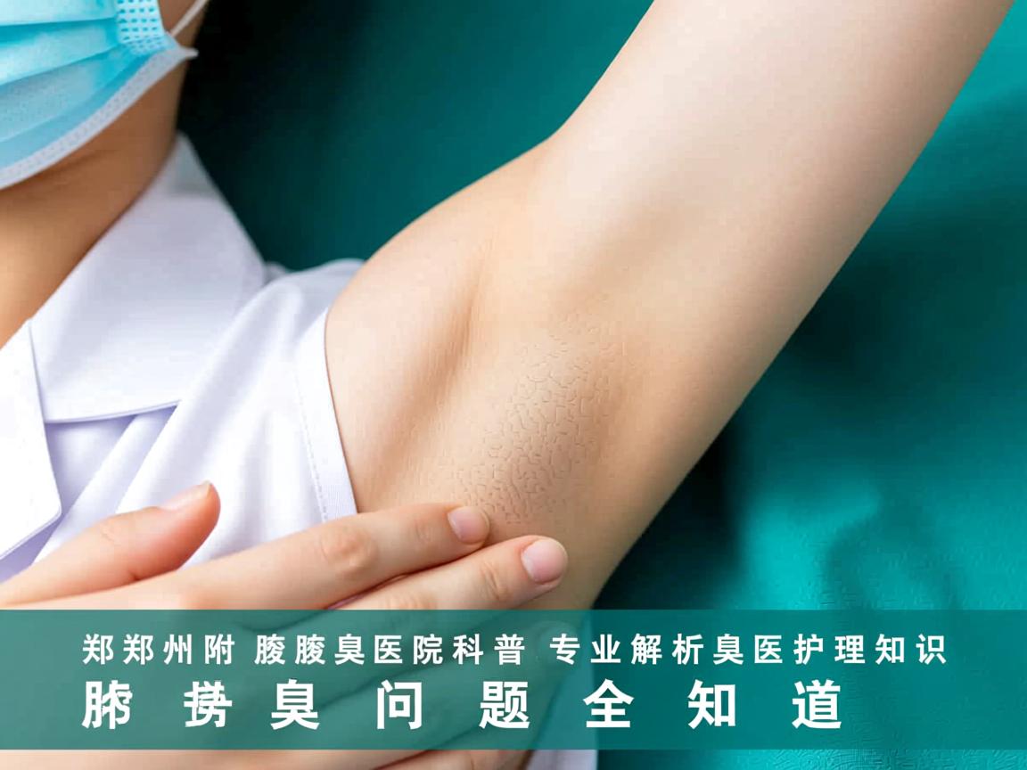 郑州附医腋臭医院科普，专业解析腋臭医疗护理知识，腋臭问题全知道