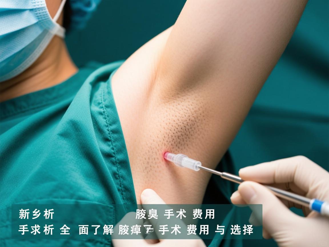 新乡腋臭手术费用解析，全面了解腋臭手术费用与选择