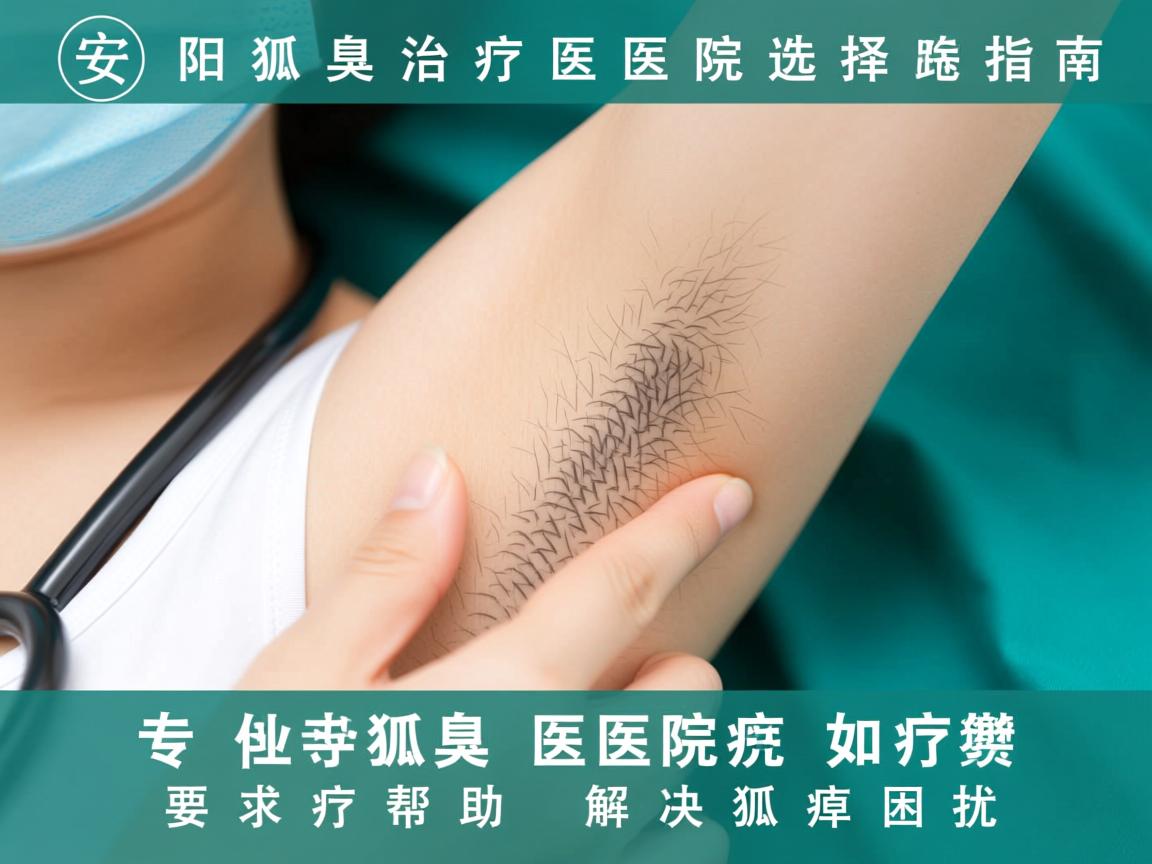 安阳狐臭治疗医院选择指南,专业医院如何帮助解决狐臭困扰 安阳狐臭治疗医院选择指南,专业医院如何帮助解决狐臭困扰