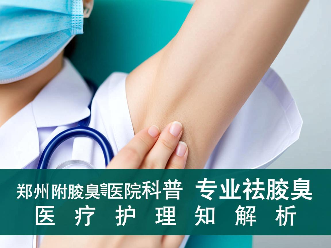 郑州附医腋臭医院科普,专业祛腋臭的医疗护理知识解析 郑州附医腋臭医院科普,专业祛腋臭的医疗护理知识解析