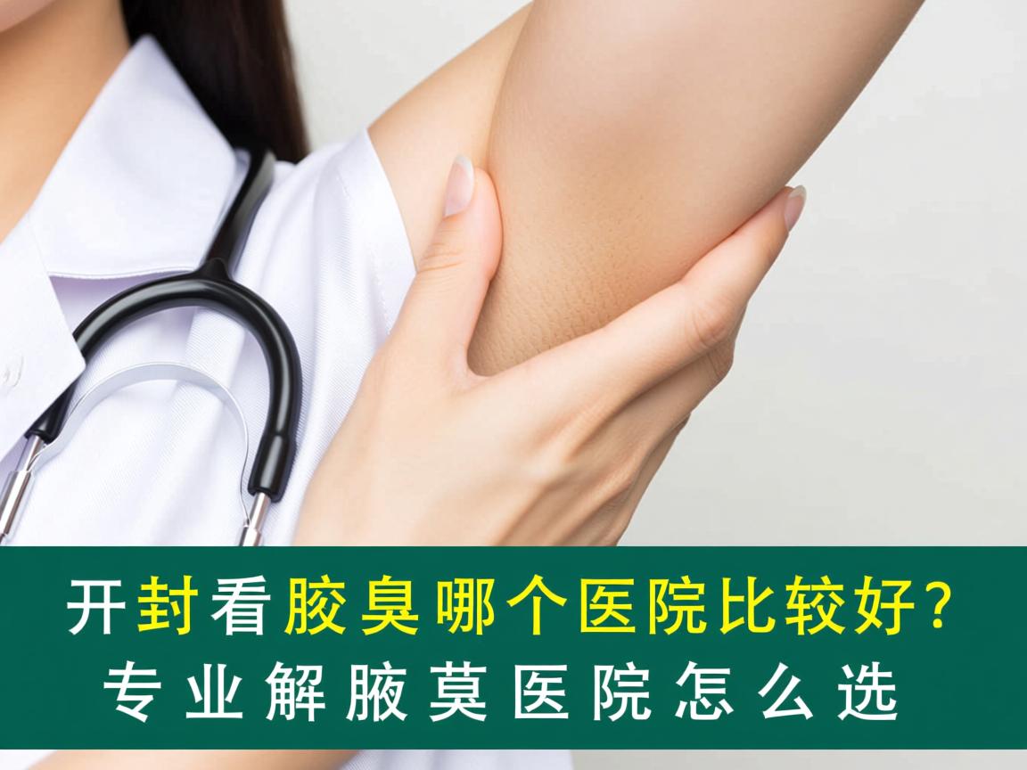 开封看腋臭哪个医院比较好?专业解析腋臭医院怎么选 开封看腋臭哪个医院比较好?专业解析腋臭医院怎么选