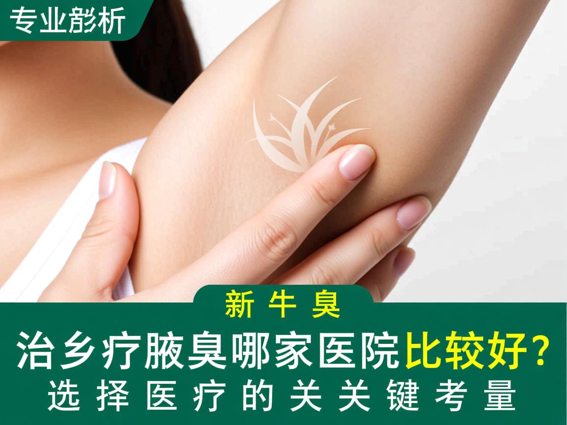专业解析,新乡治疗腋臭哪家医院比较好?选择医院的关键考量 专业解析,新乡治疗腋臭哪家医院比较好?选择医院的关键考量