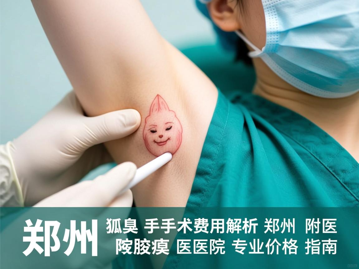郑州狐臭手术费用解析，郑州附医腋臭医院专业价格指南