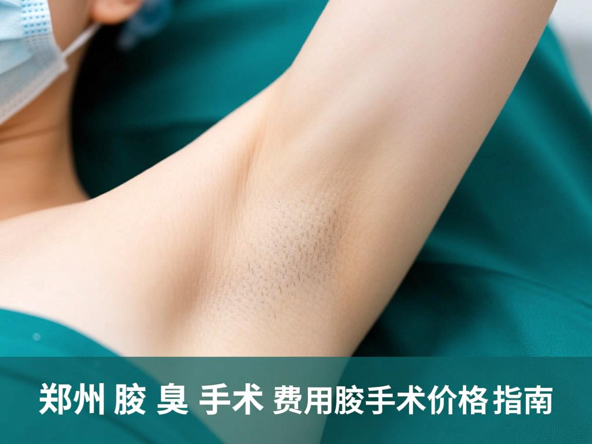 郑州腋臭手术费用解析，郑州腋臭手术价格指南