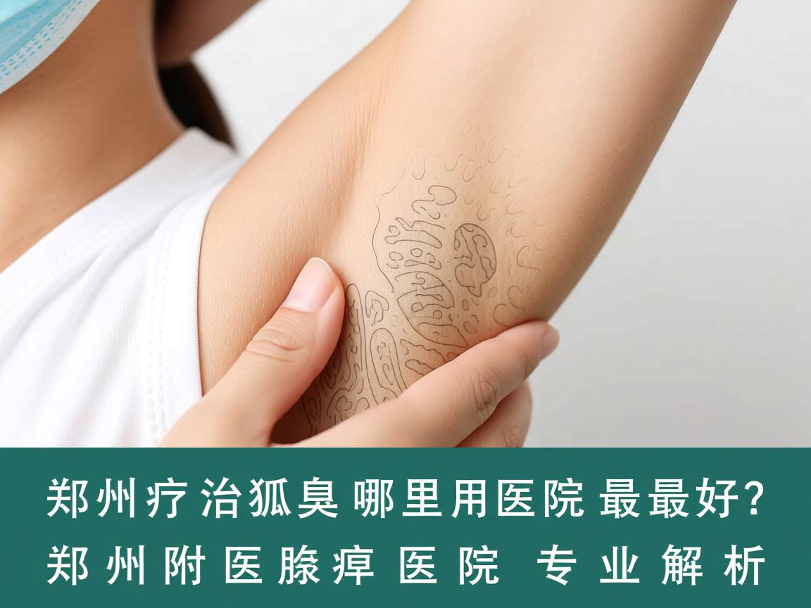 郑州治狐臭哪里医院最好？郑州附医腋臭医院专业解析