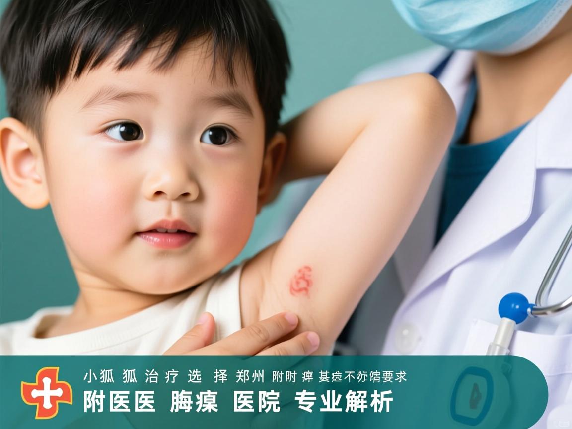 小孩子狐臭治疗选择，郑州附医腋臭医院专业解析