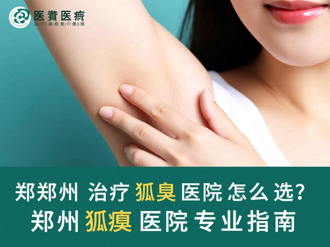 郑州治疗狐臭医院怎么选？郑州狐臭医院专业指南
