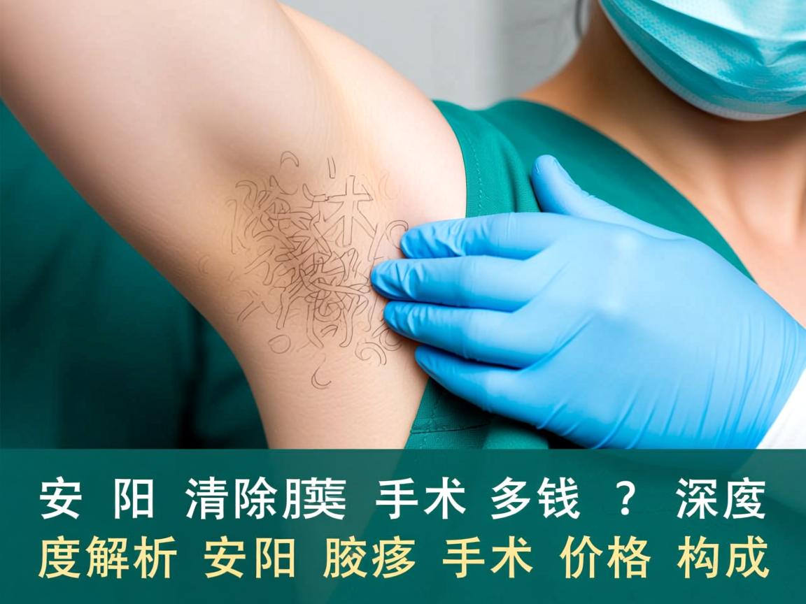 安阳清除腋臭手术多少钱？深度解析安阳腋臭手术价格构成