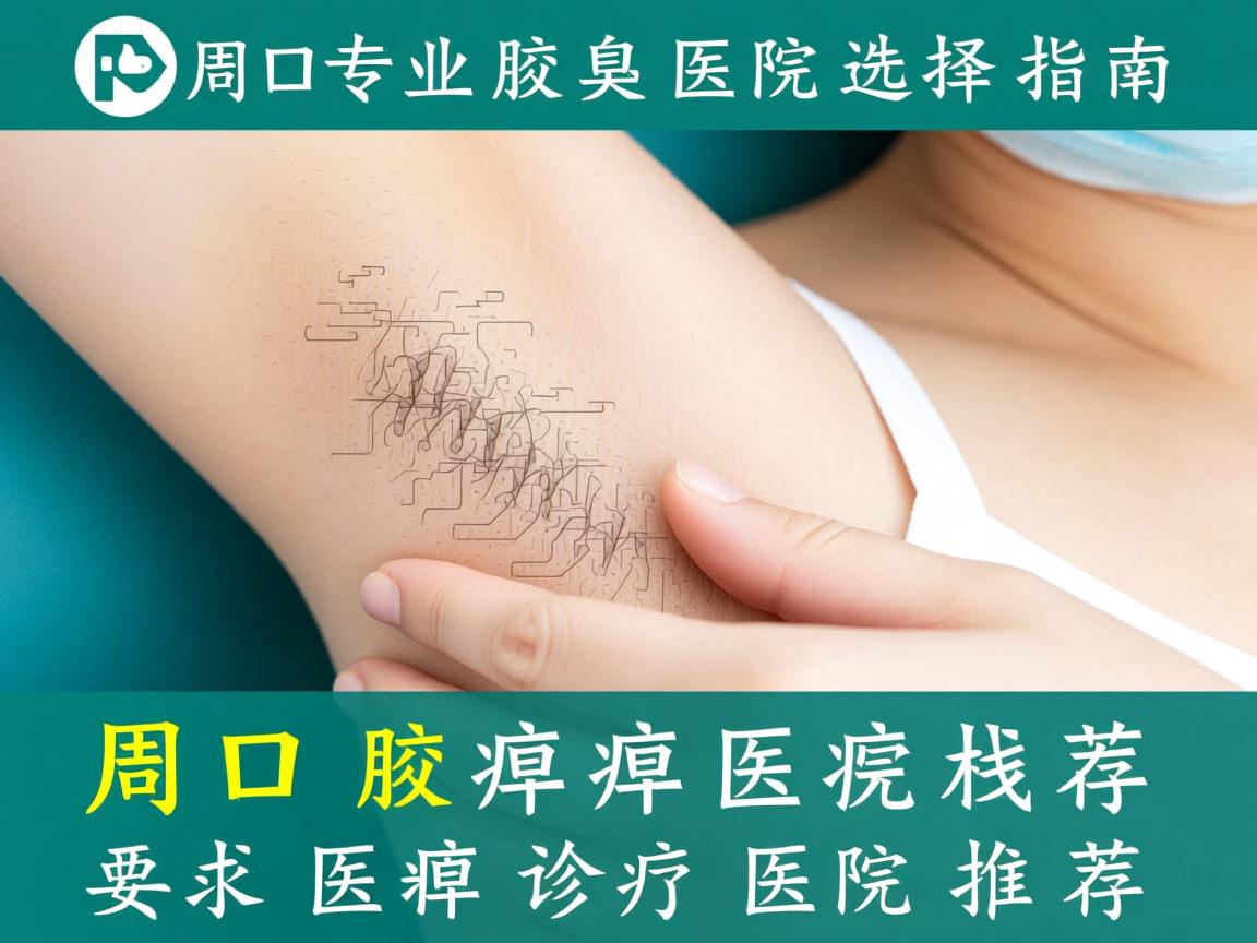 周口专业腋臭医院选择指南，周口腋臭诊疗医院推荐
