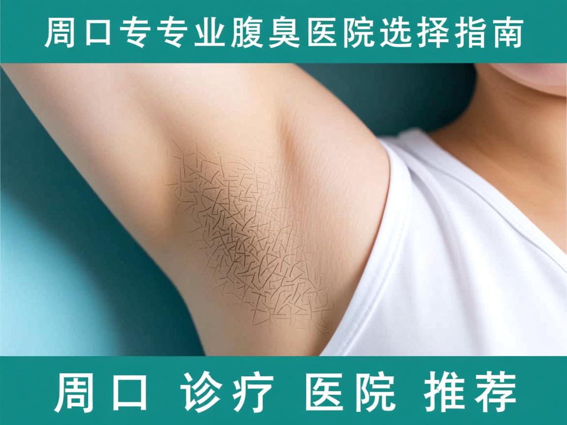 周口专业腋臭医院选择指南，周口腋臭诊疗医院推荐
