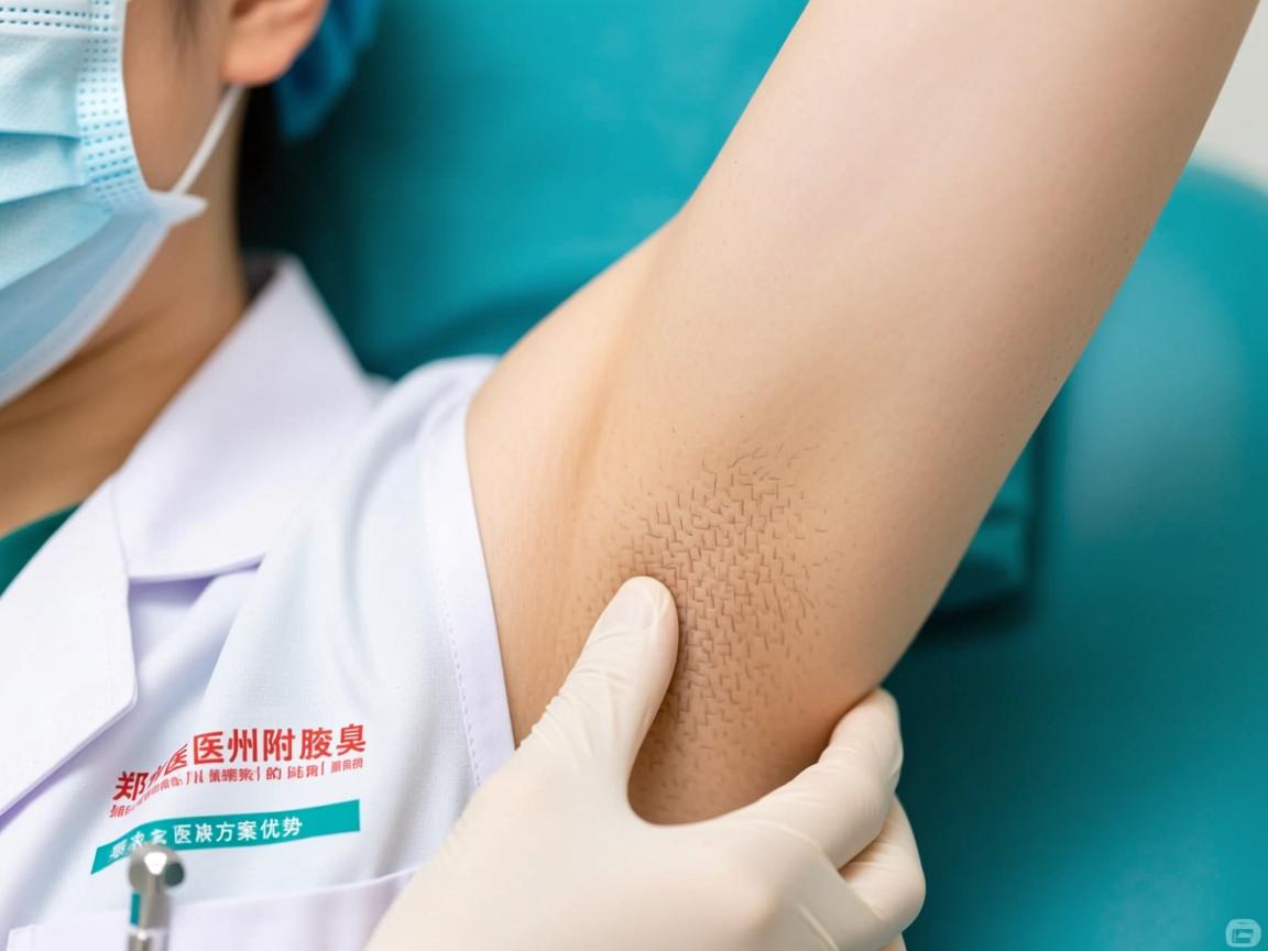 郑州附医腋臭医院的狐臭解决方案优势