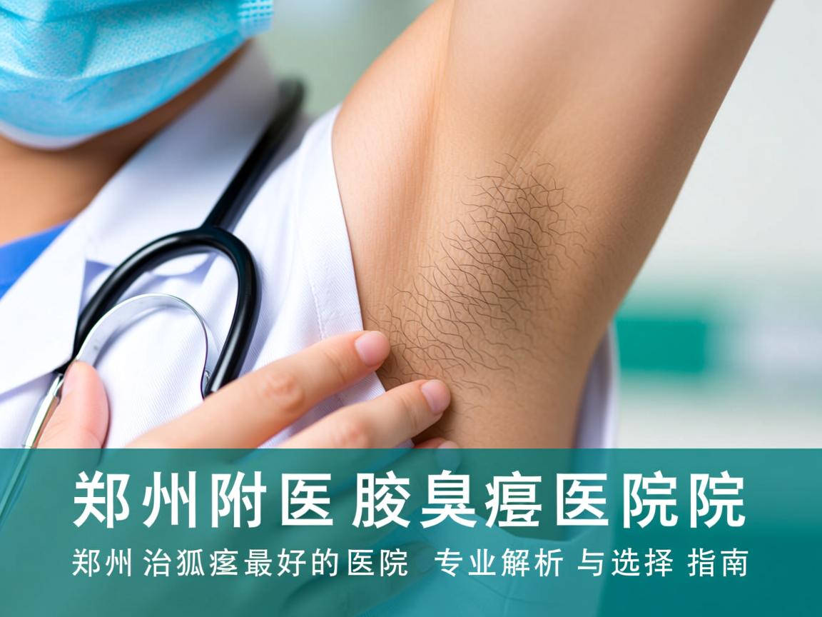 郑州附医腋臭医院，郑州治狐臭最好的医院专业解析与选择指南