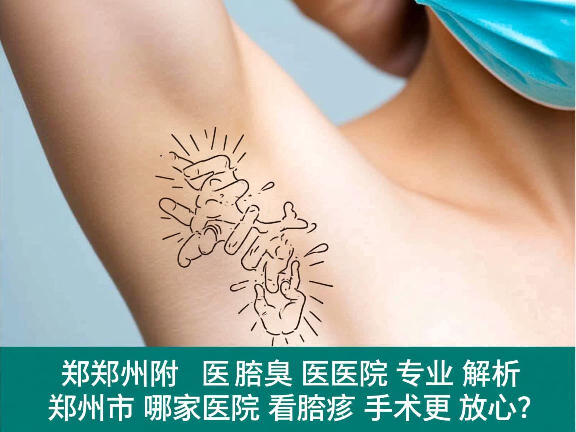 郑州附医腋臭医院专业解析，郑州市哪家医院看腋臭手术更放心？