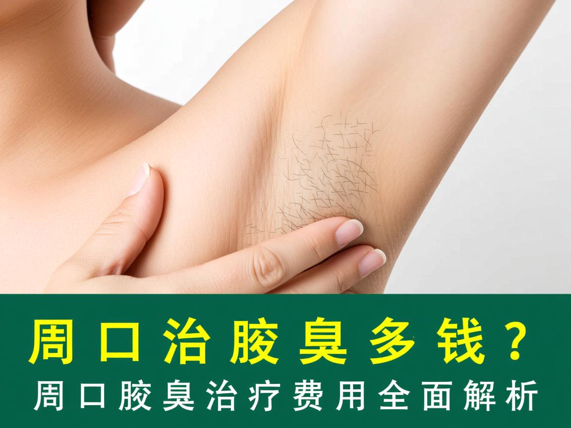 周口治腋臭多少钱？周口腋臭治疗费用全面解析