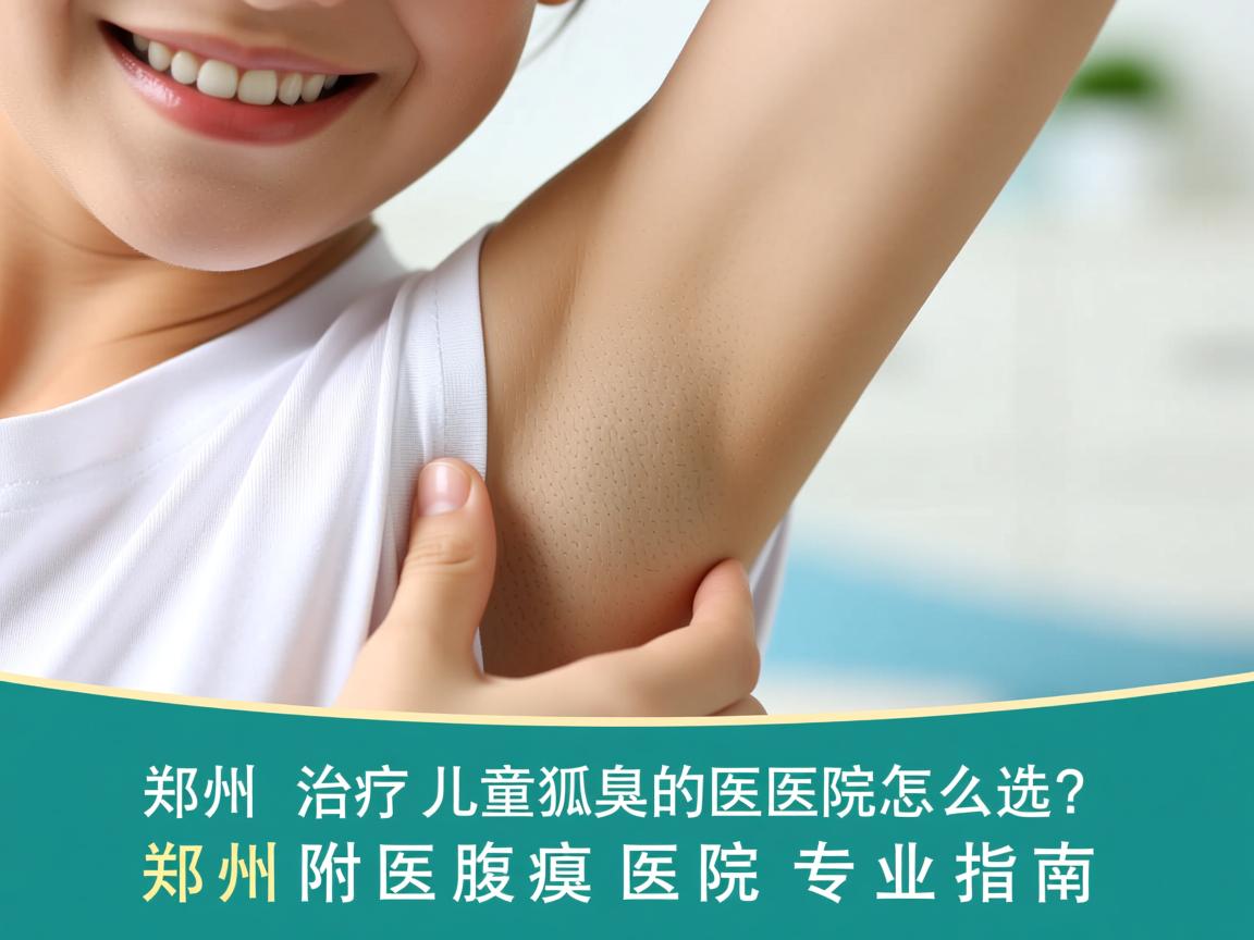 郑州治疗儿童狐臭的医院怎么选?郑州附医腋臭医院专业指南 郑州治疗儿童狐臭的医院怎么选?郑州附医腋臭医院专业指南