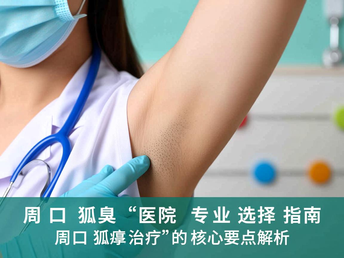 周口狐臭医院专业选择指南，周口狐臭治疗的核心要点解析
