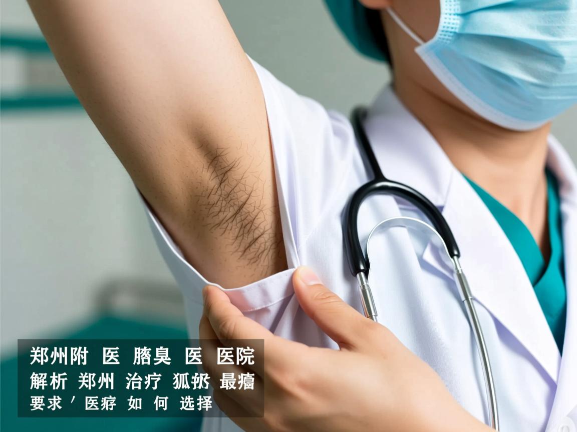 郑州附医腋臭医院，解析郑州治疗狐臭最好的医院如何选择