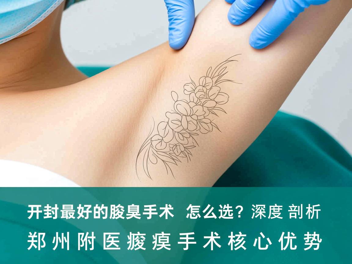 开封最好的腋臭手术怎么选?深度剖析郑州附医腋臭手术核心优势 开封最好的腋臭手术怎么选?深度剖析郑州附医腋臭手术核心优势