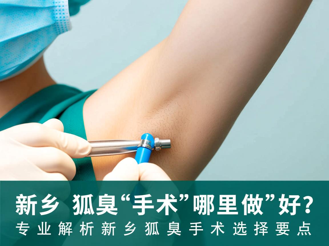 新乡狐臭手术哪里做好？专业解析新乡狐臭手术选择要点