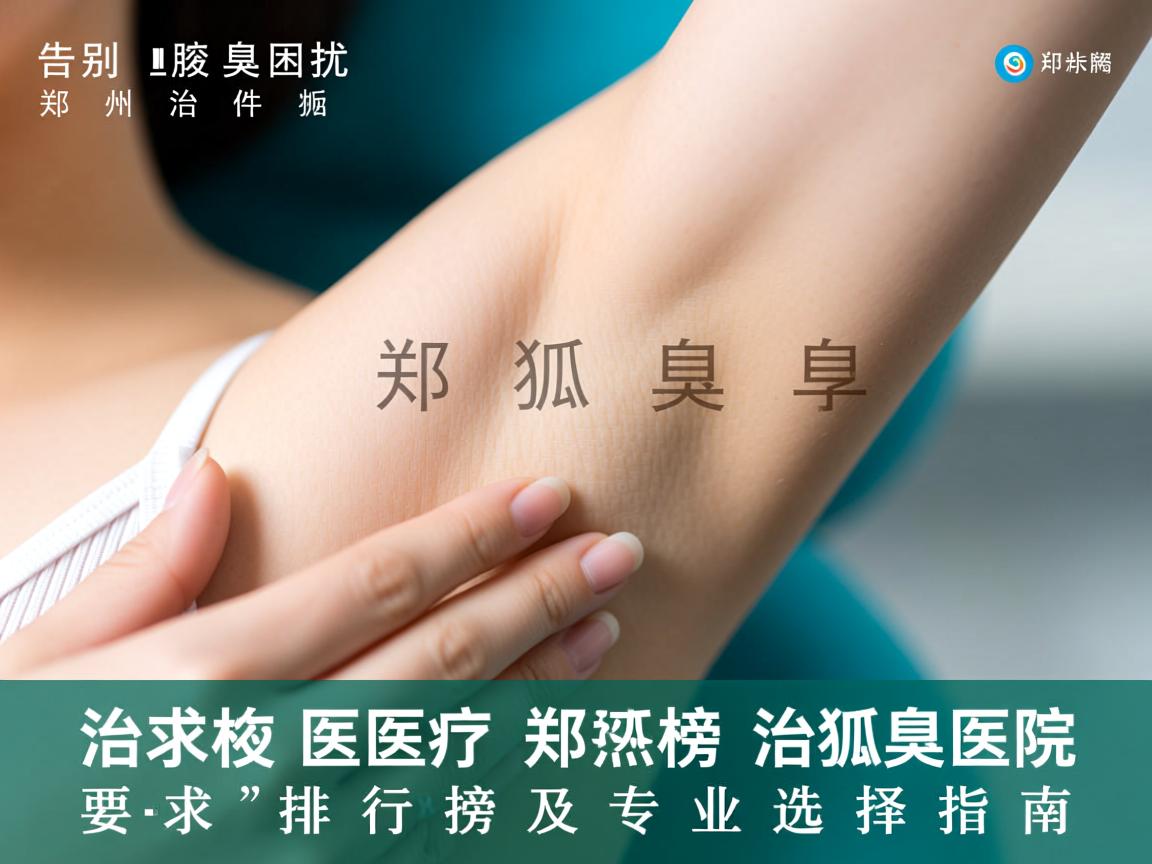 告别腋臭困扰,郑州治狐臭医院排行榜及专业选择指南 告别腋臭困扰,郑州治狐臭医院排行榜及专业选择指南