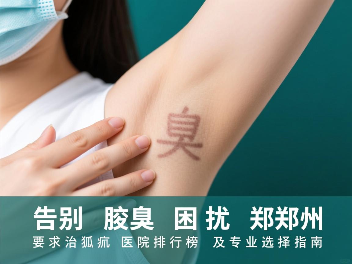 告别腋臭困扰,郑州治狐臭医院排行榜及专业选择指南 告别腋臭困扰,郑州治狐臭医院排行榜及专业选择指南
