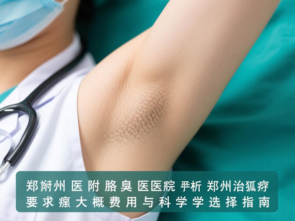 郑州附医腋臭医院解析，郑州治疗狐臭大概费用与科学选择指南