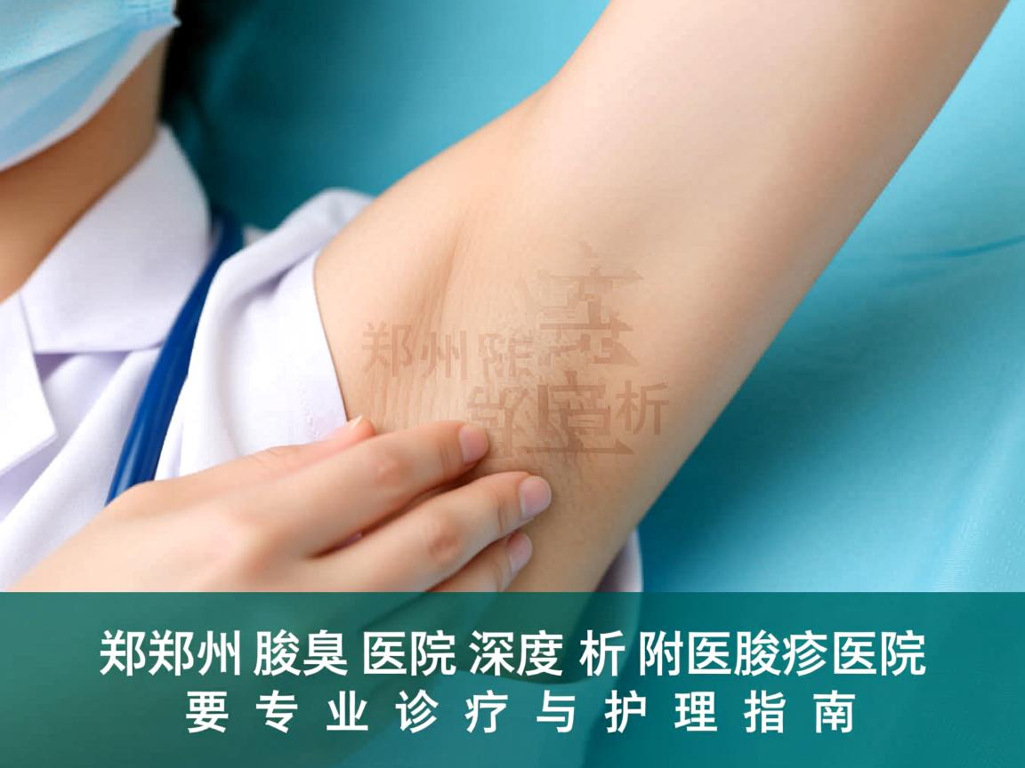 郑州腋臭医院深度解析，郑州附医腋臭医院的专业诊疗与护理指南