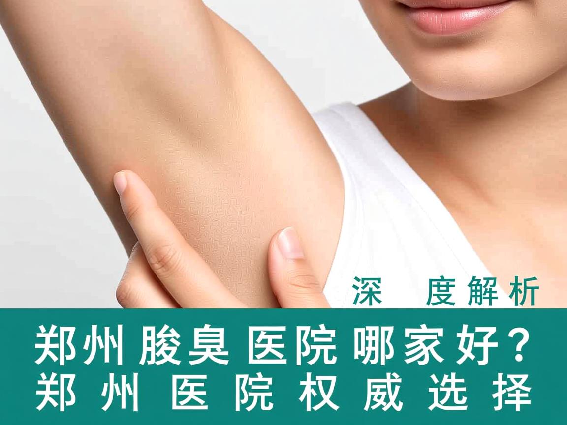 郑州腋臭医院哪家好？深度解析郑州腋臭医院的权威选择