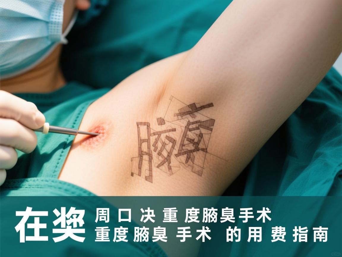 在周口解决重度腋臭手术，重度腋臭手术的费用指南