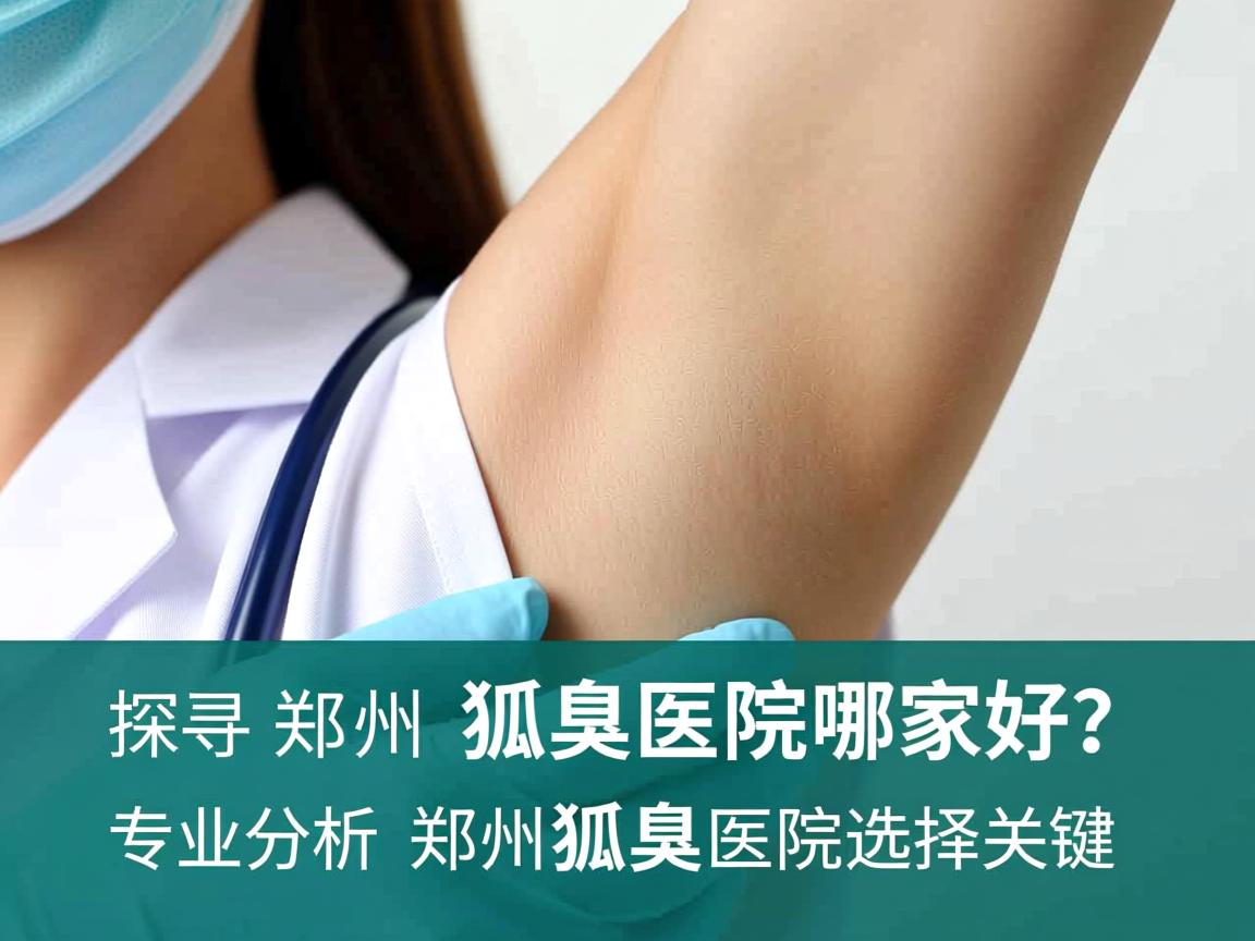 探寻郑州狐臭医院哪家好？专业分析郑州狐臭医院的选择关键
