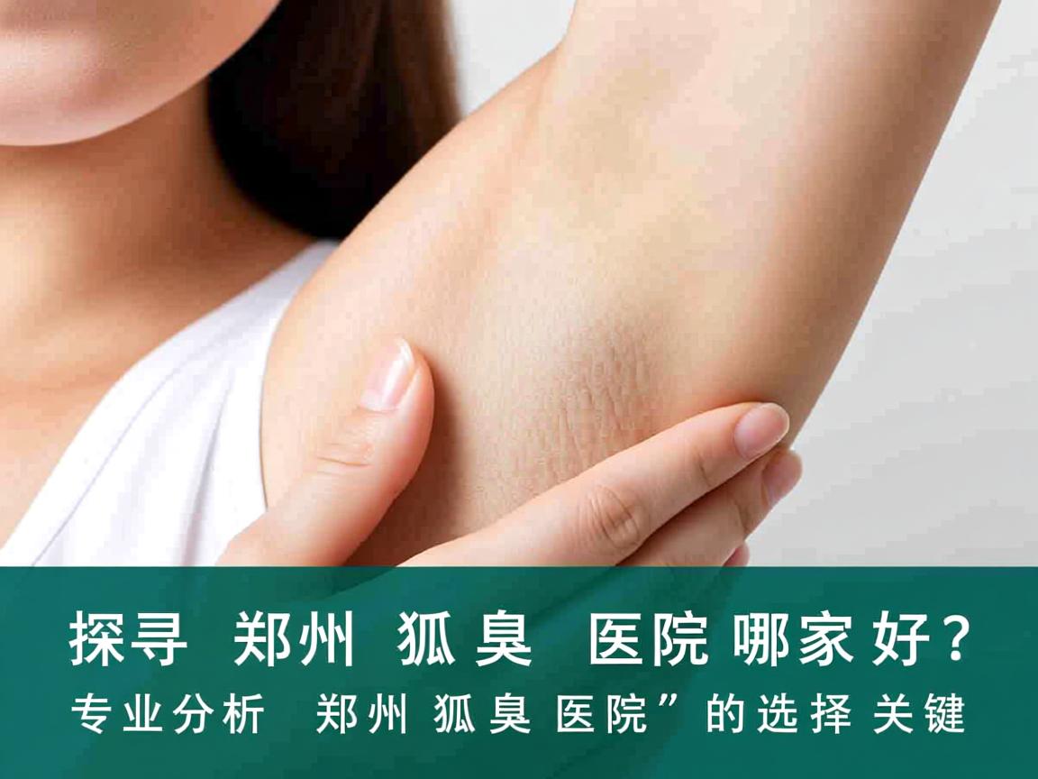 探寻郑州狐臭医院哪家好？专业分析郑州狐臭医院的选择关键