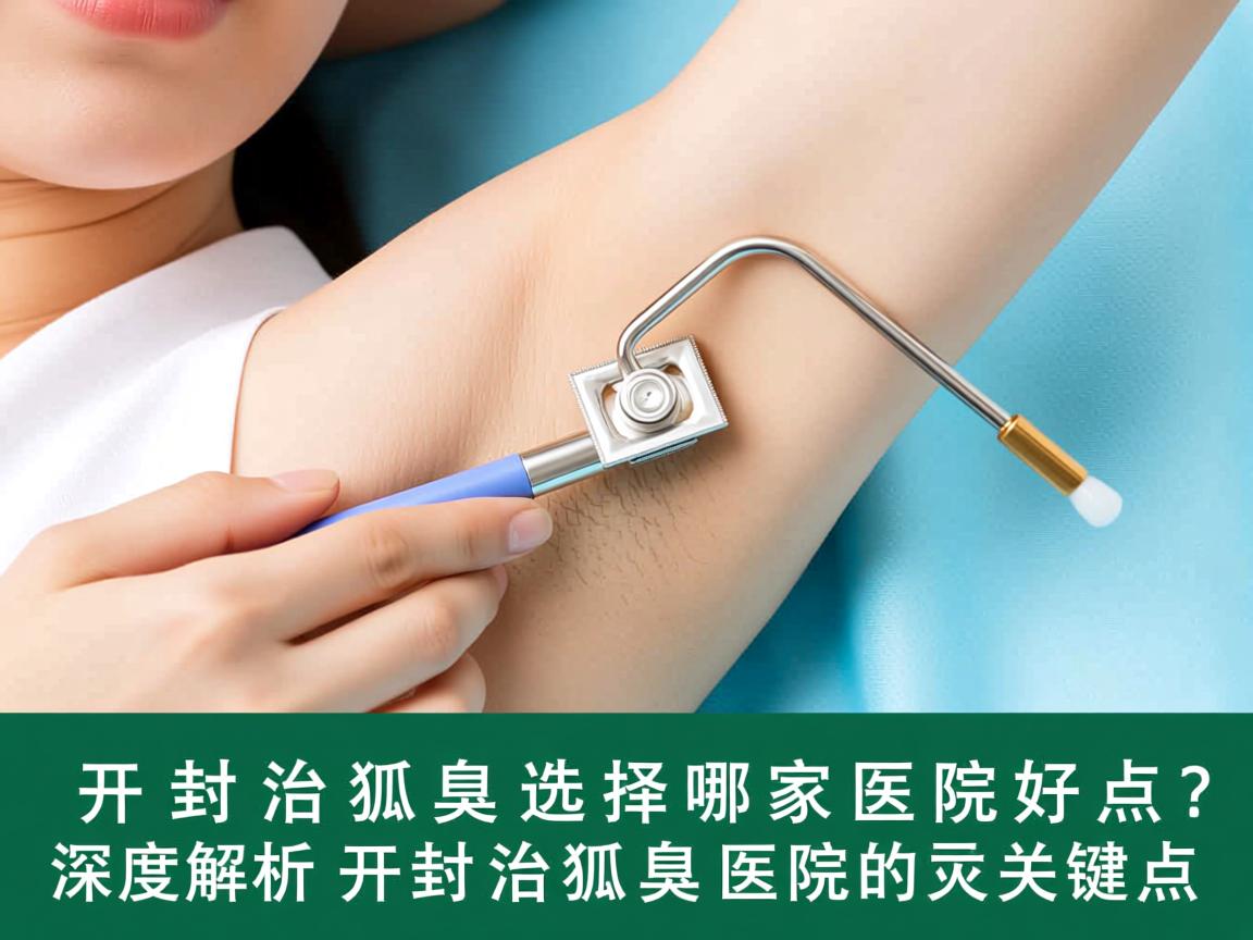开封治狐臭选择哪家医院好点？深度解析开封治狐臭医院的关键点
