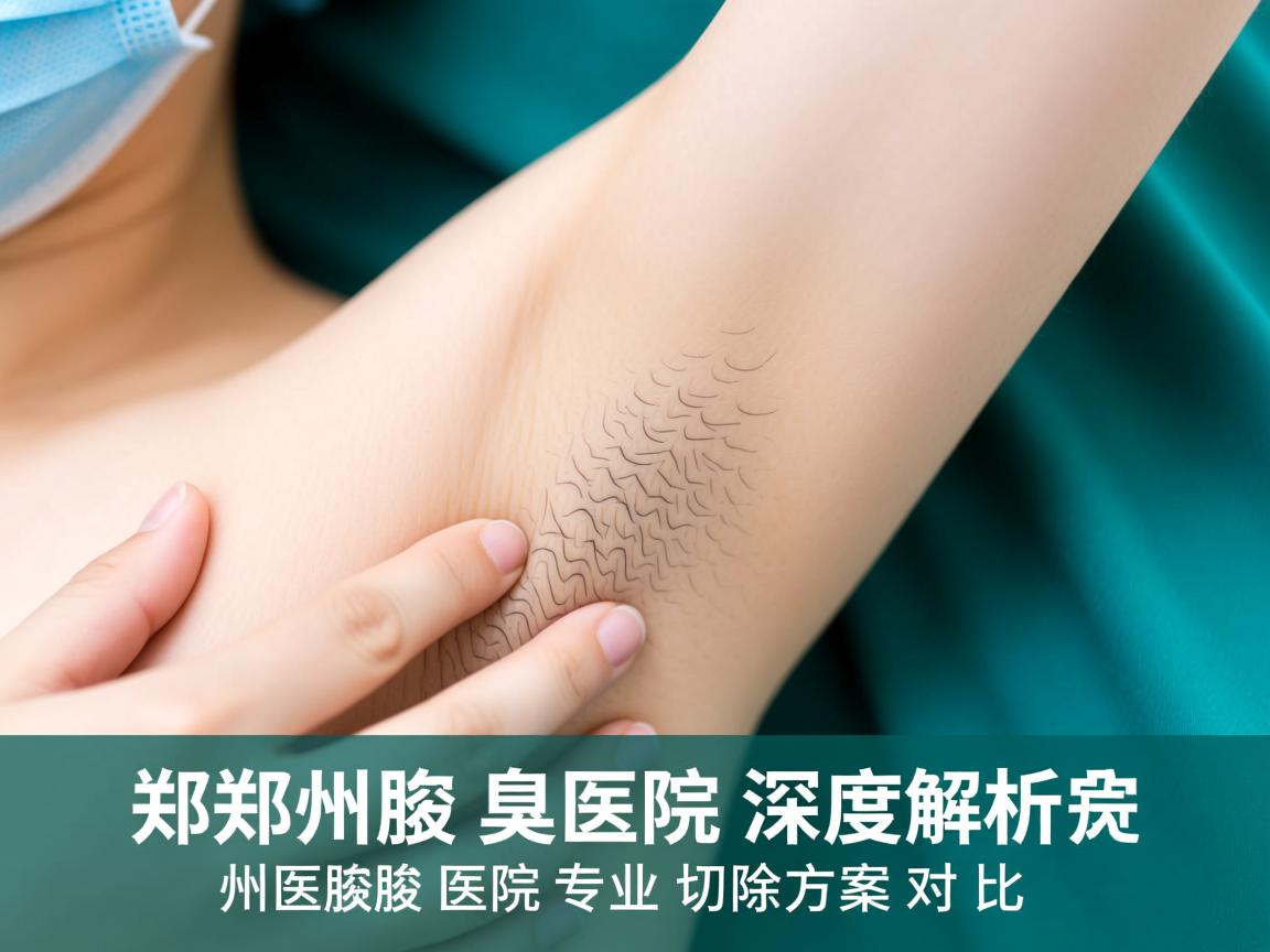 郑州腋臭医院深度解析，郑州附医腋臭医院的专业切除方案对比