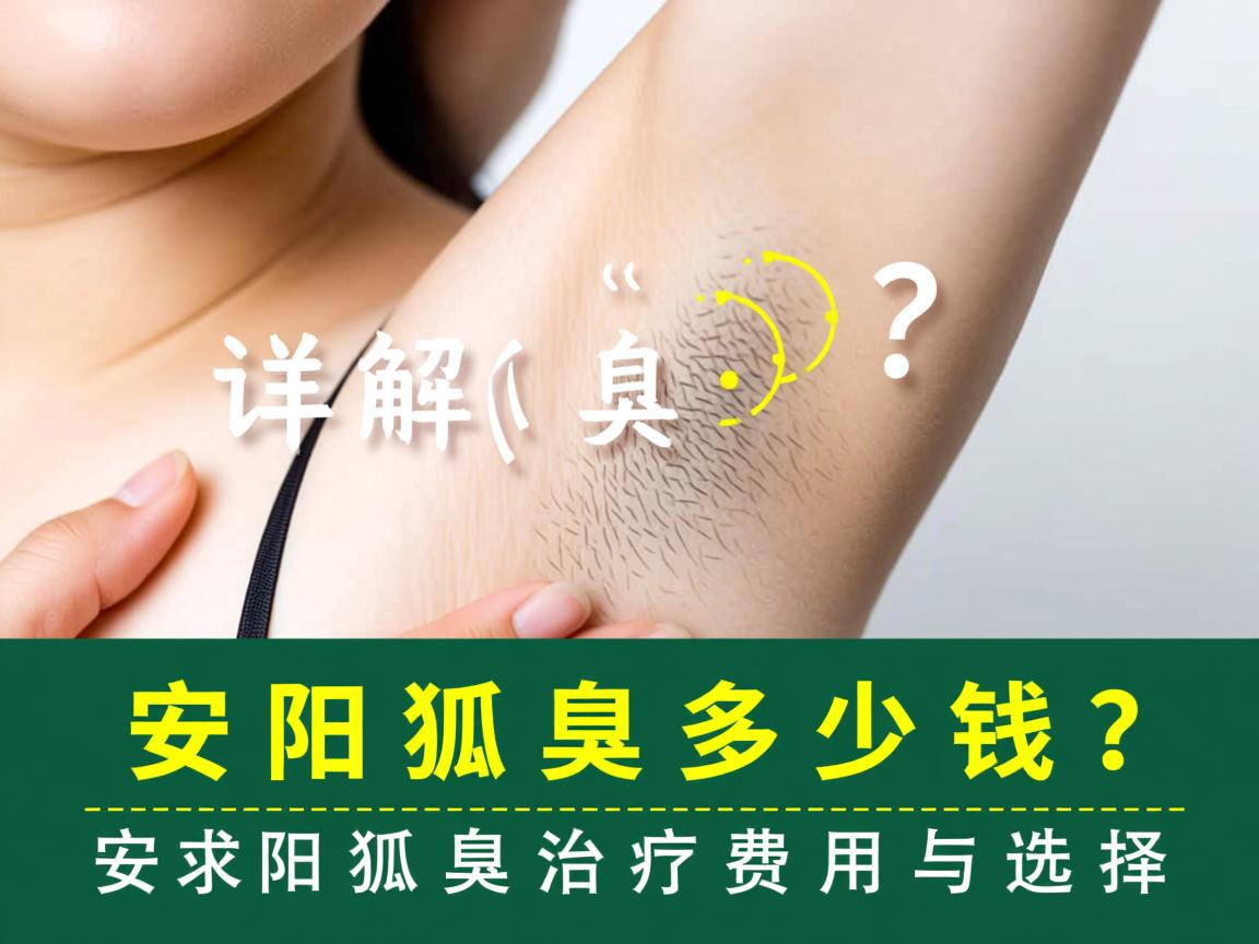 安阳狐臭多少钱？详解安阳狐臭治疗费用与选择