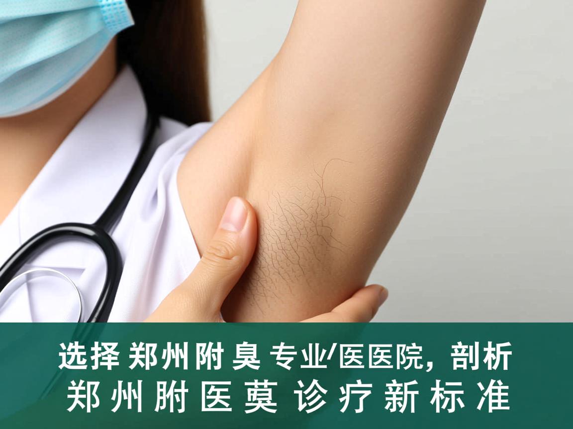 选择郑州附臭专业医院,剖析郑州附医腋臭诊疗新标准 选择郑州附臭专业医院,剖析郑州附医腋臭诊疗新标准