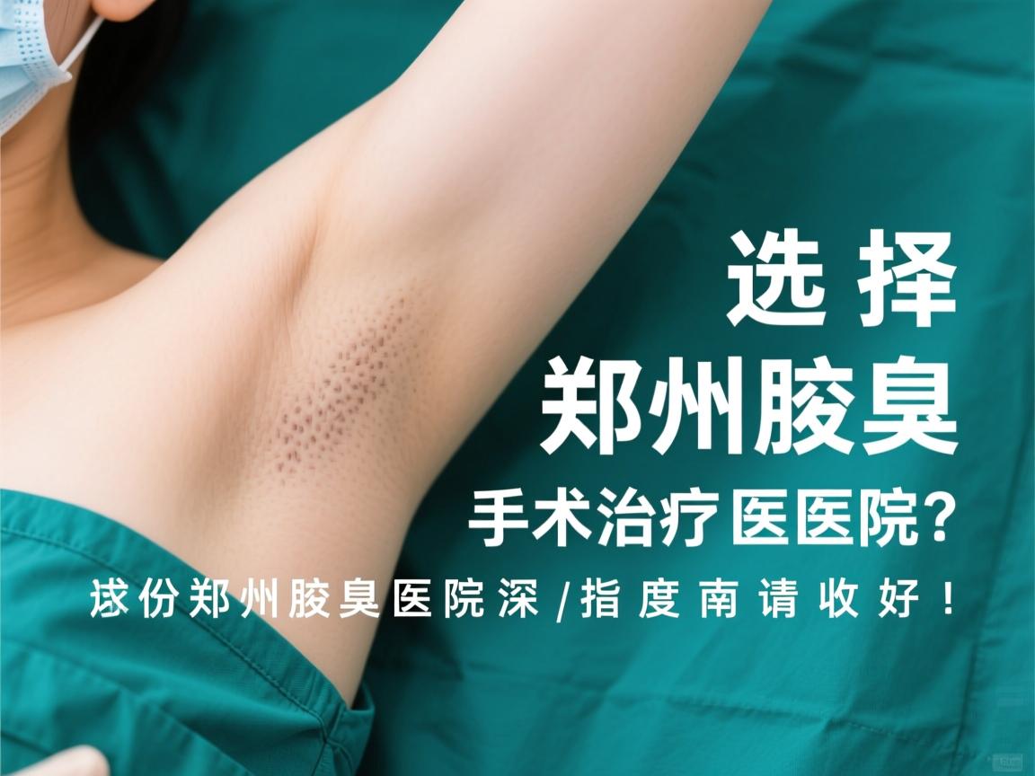 选择郑州腋臭手术治疗医院?这份郑州腋臭医院的深度指南请收好! 选择郑州腋臭手术治疗医院?这份郑州腋臭医院的深度指南请收好!