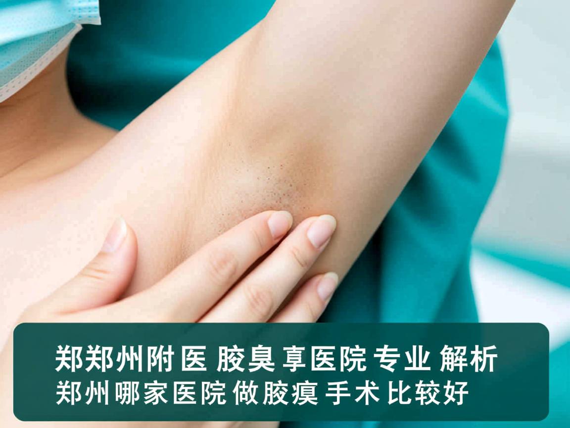 郑州附医腋臭医院,专业解析郑州哪家医院做腋臭手术比较好 郑州附医腋臭医院,专业解析郑州哪家医院做腋臭手术比较好