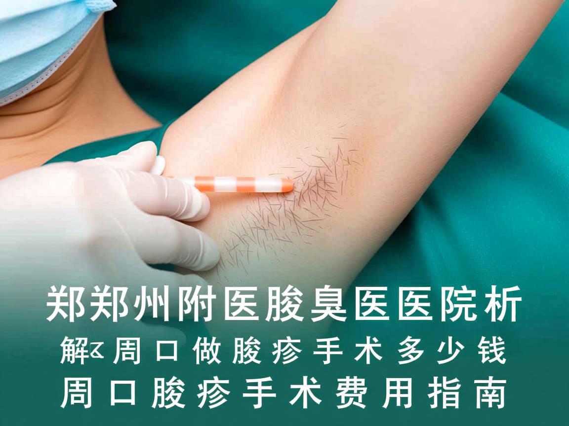 郑州附医腋臭医院解析,周口做腋臭手术多少钱,周口腋臭手术费用指南 郑州附医腋臭医院解析,周口做腋臭手术多少钱,周口腋臭手术费用指南