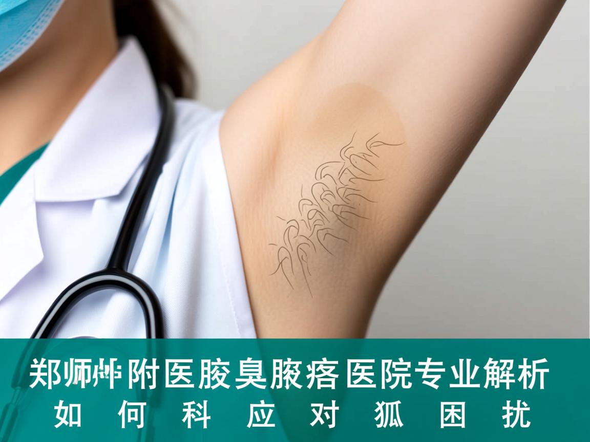郑州附医腋臭医院专业解析，郑州附医腋臭医院如何科学应对狐臭困扰