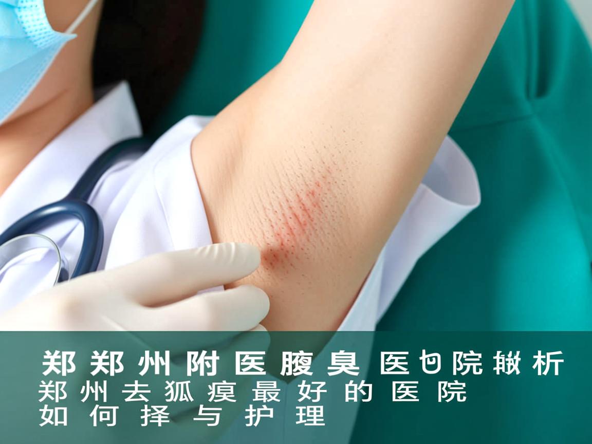 郑州附医腋臭医院解析,郑州去狐臭最好的医院如何选择与护理 郑州附医腋臭医院解析,郑州去狐臭最好的医院如何选择与护理