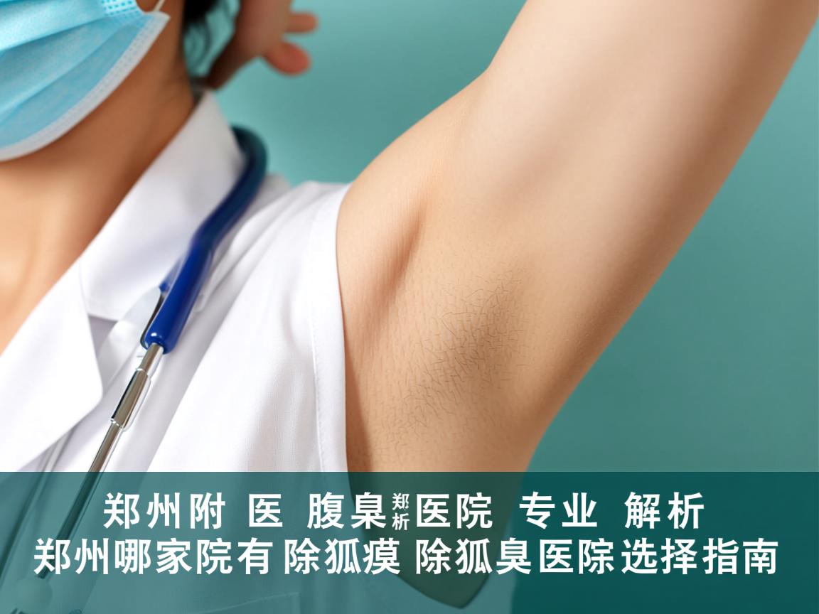 郑州附医腋臭医院专业解析，郑州哪家医院有除狐臭，除狐臭医院选择指南