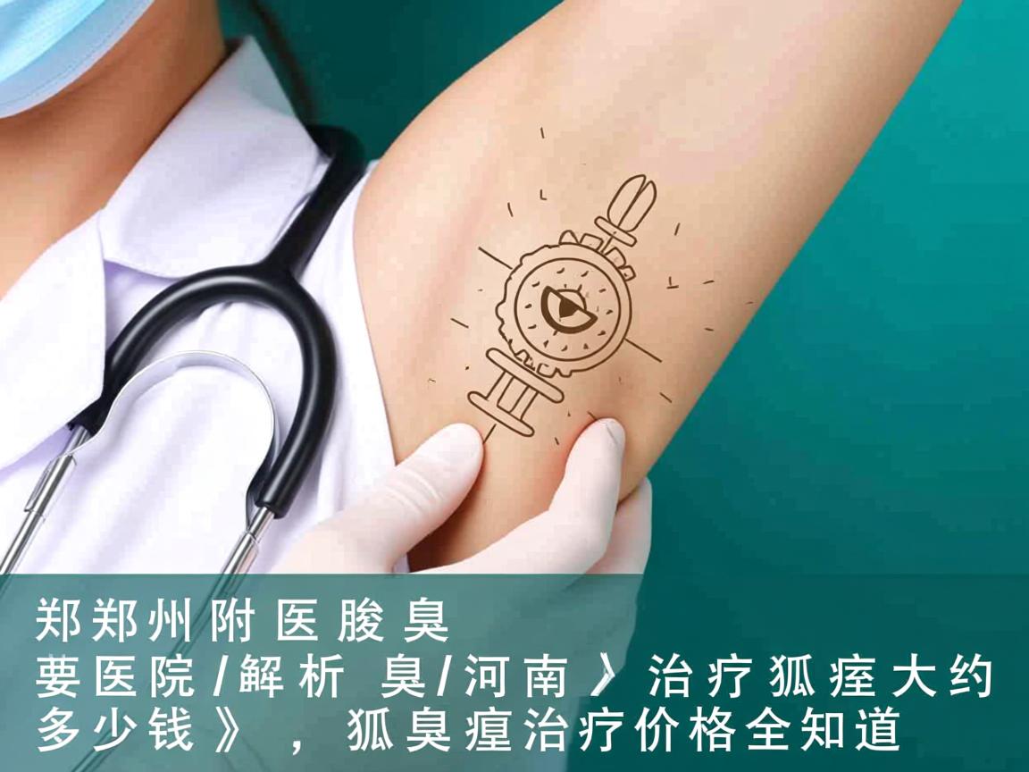 郑州附医腋臭医院解析，河南治疗狐臭大约多少钱，狐臭治疗价格全知道