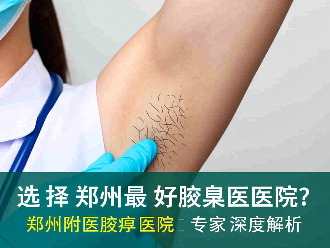 选择郑州最好腋臭医院?郑州附医腋臭医院专家深度解析 选择郑州最好腋臭医院?郑州附医腋臭医院专家深度解析