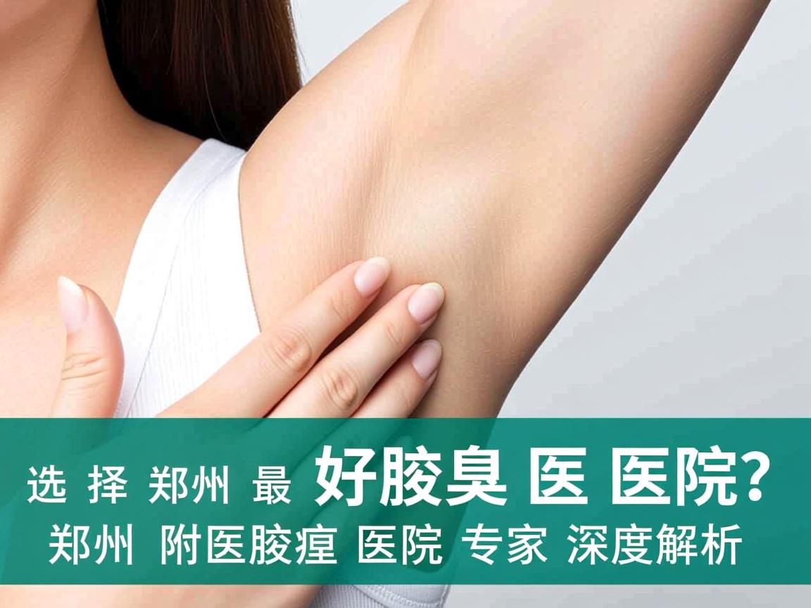 选择郑州最好腋臭医院?郑州附医腋臭医院专家深度解析 选择郑州最好腋臭医院?郑州附医腋臭医院专家深度解析