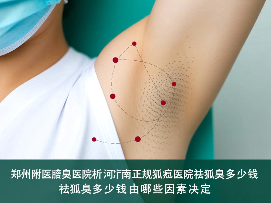 郑州附医腋臭医院解析，河南正规狐臭医院祛狐臭多少钱，祛狐臭多少钱由哪些因素决定